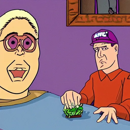 a still of from king of the hill crossover with the, Stable Diffusion