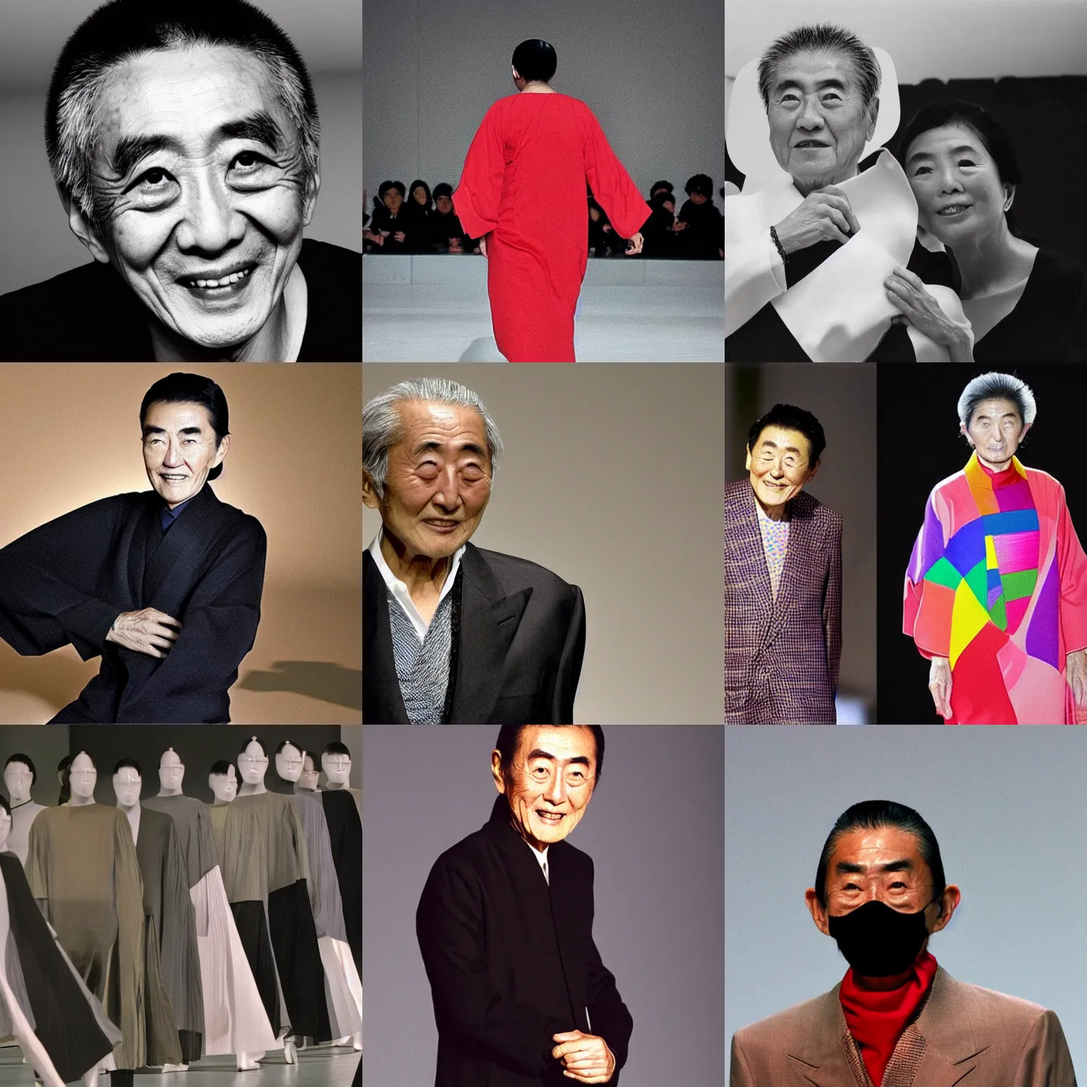 Prompt: Issey Miyake: Japanese fashion designer dies aged 84
