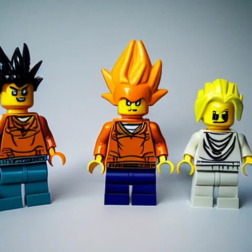 Image similar to Lego Dragon Ball Z