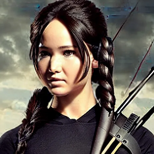 Image similar to katniss everdeen if she was a man