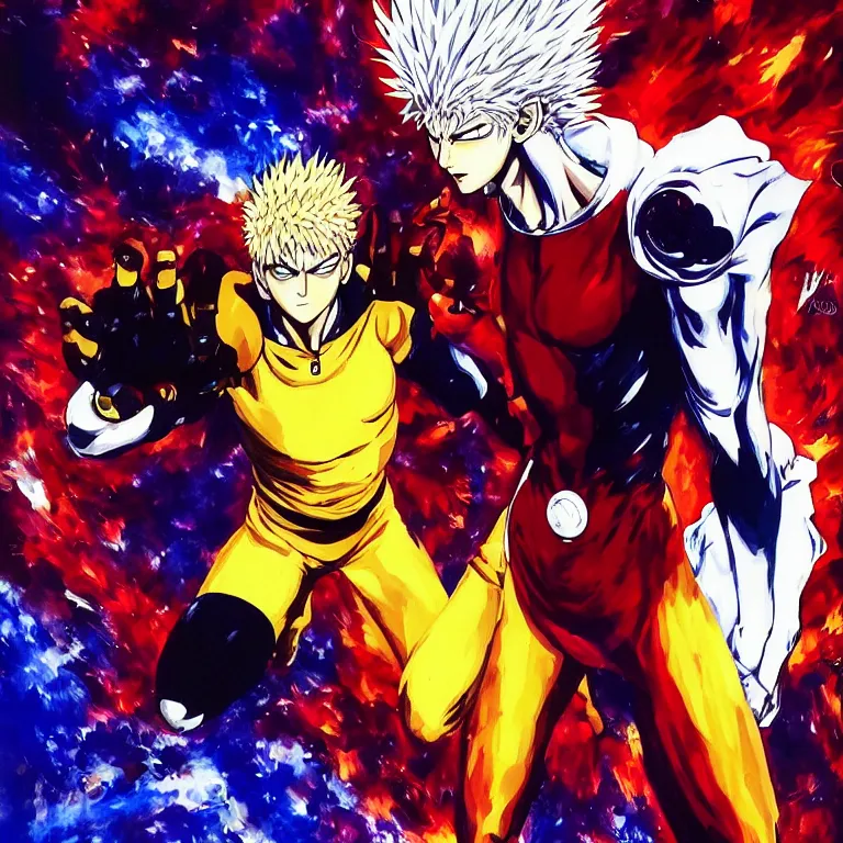 cosmic garou!!! from one punch man, cosmic garou!!!,, Stable Diffusion