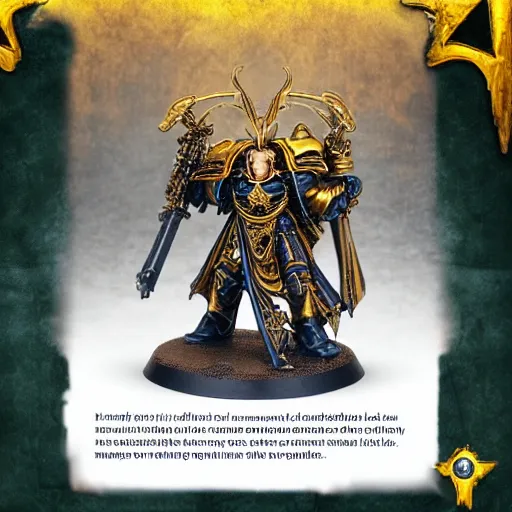 Image similar to Adeptus Custodes