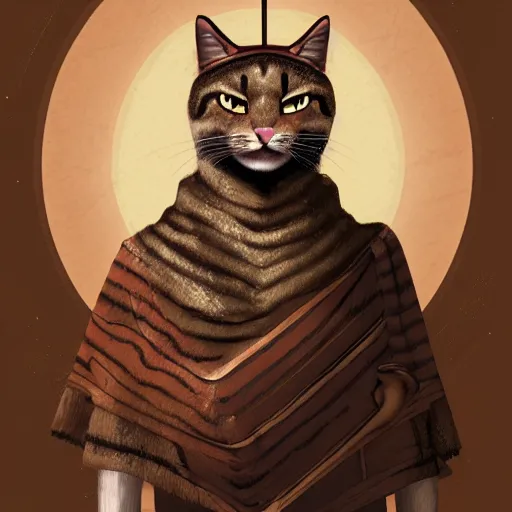 Prompt: illustration of the roman emperor augustus neko man half cat, character design, art station, epic, elegant, masterpiece of nico marlet