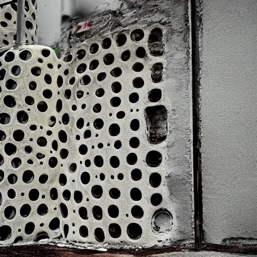 Prompt: trypophobia in new orleans