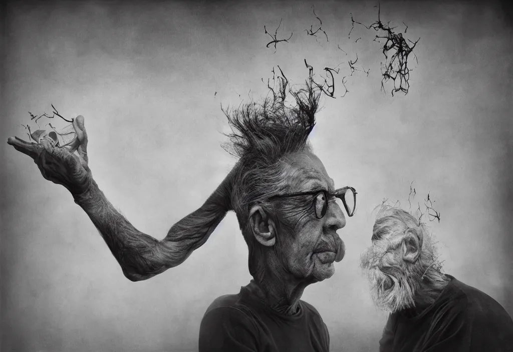 Image similar to full frame dr. seuss organic superstructures, anthropomorphic by lee jeffries, gelatin silver process photo, erik johansson, by lee jeffries