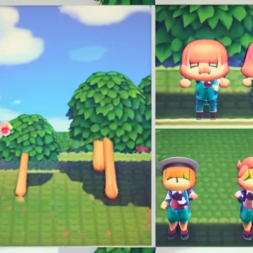 Image similar to gundam suit in animal crossing