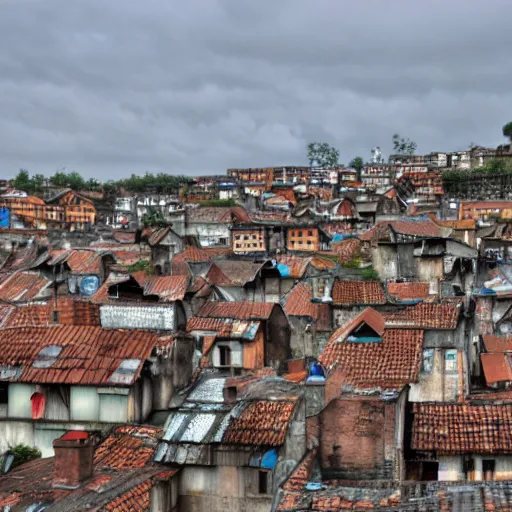 Image similar to slums in Europe