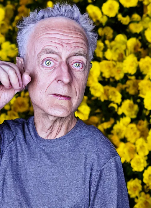 Image similar to portrait photo still of real life morty smith from rick and morty rick and morty morty smith, 8 k, 8 5 mm, f. 1 4