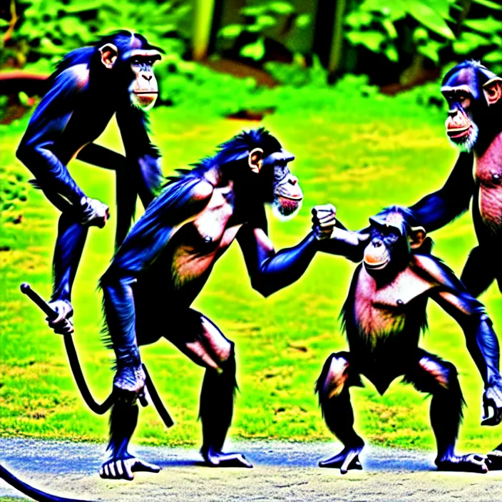 Image similar to battle chimps at vanvcouver,british columbia,canada