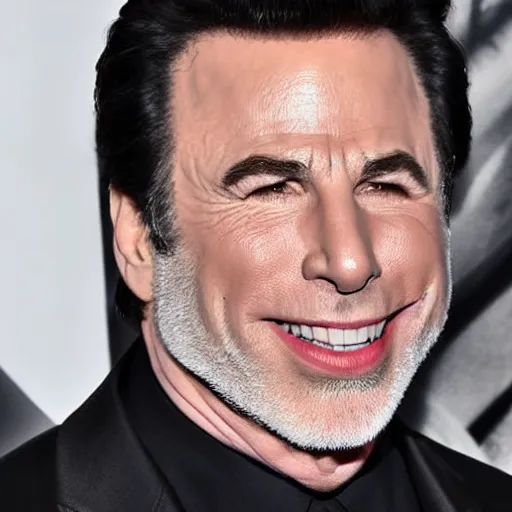 Prompt: john travolta at age 55