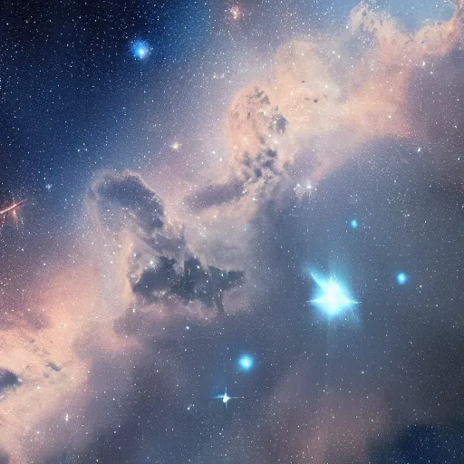 Image similar to constellation orion 4 k photorealistic