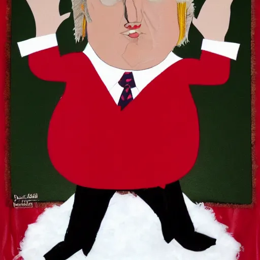 Prompt: donald trump in a tutu,