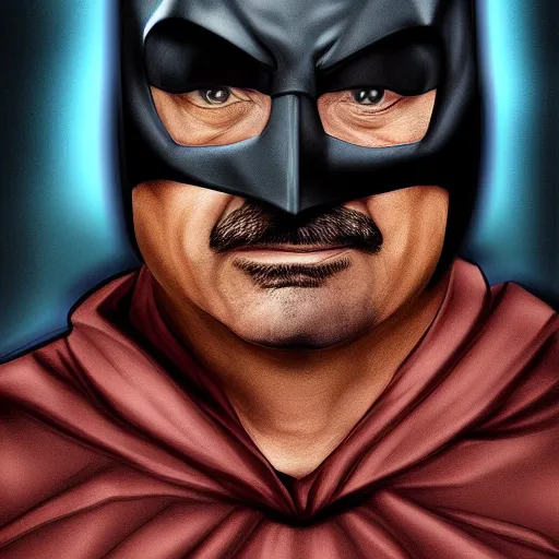 Prompt: Dr. Phil as Batman, digital art, very detailed, 4k