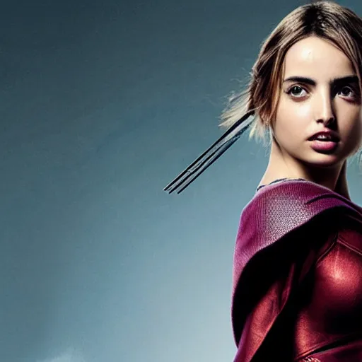 Prompt: ana de armas as magneto