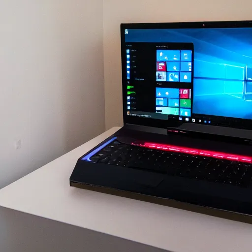 Image similar to a computer which so powerful is about to fly