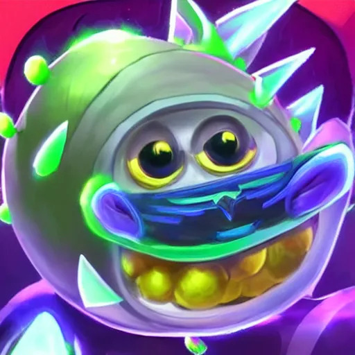 Image similar to tennis ball monster in league of legends
