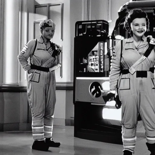 Image similar to stunning awe inspiring betty white as a ghostbuster in the movie ghostbusters, movie still 8 k hdr atmospheric lighting