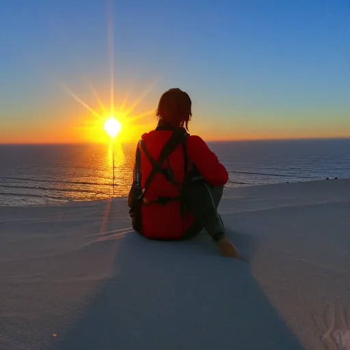 Image similar to watching the sun go down at the dune du pilatus in France