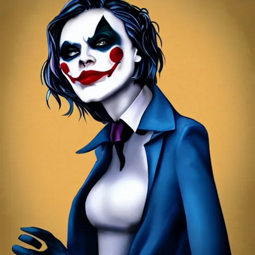 Prompt: female Joker