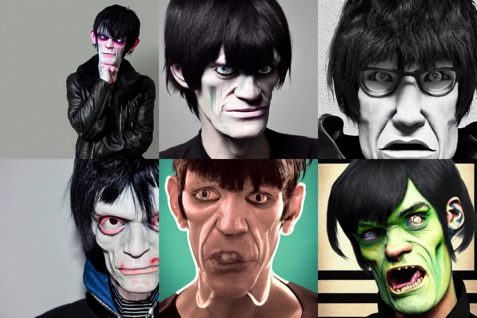 Prompt: photo of Murdoc Niccals as a real person