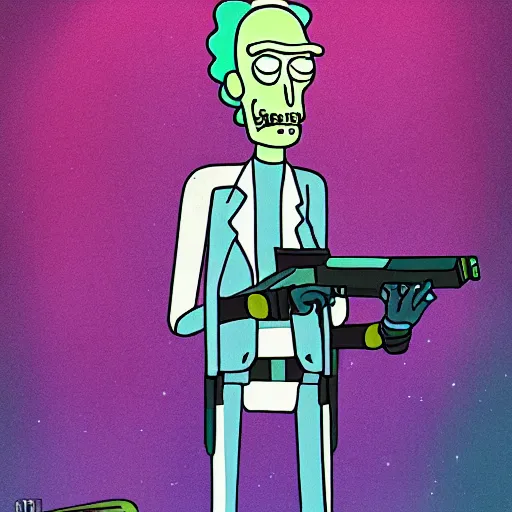Rick & Morty Creator Used Controversial AI Art For New Shooter