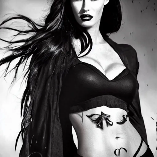 Prompt: megan fox as lilith