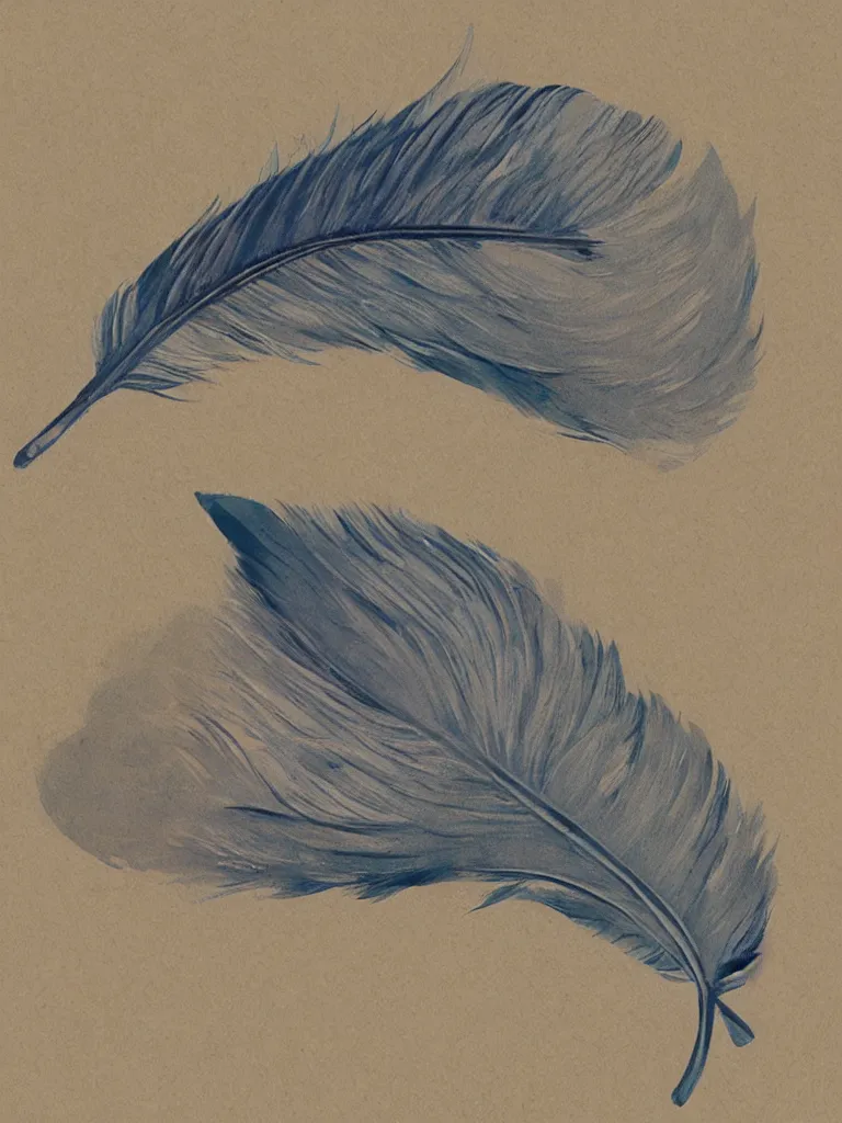 Image similar to feather by disney concept artists, blunt borders, rule of thirds