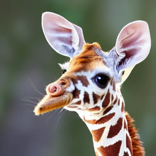 Image similar to photo of a rat that looks like a giraffe