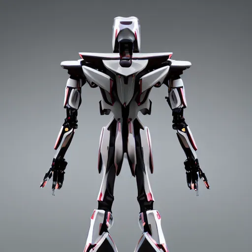 Prompt: full body full height, elegant alien mecha character model, default pose. super high resolution photo. symmetrical. orthographic rear view.