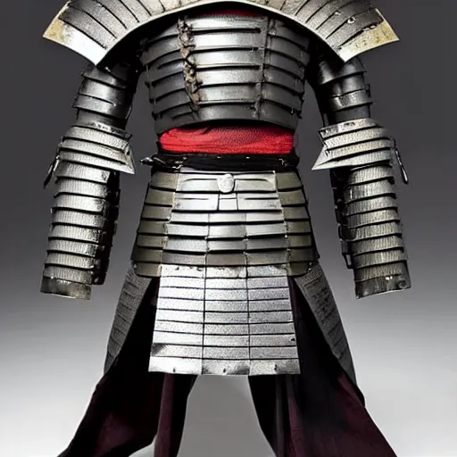 Image similar to samurai armor worn by mikael akerfeldt