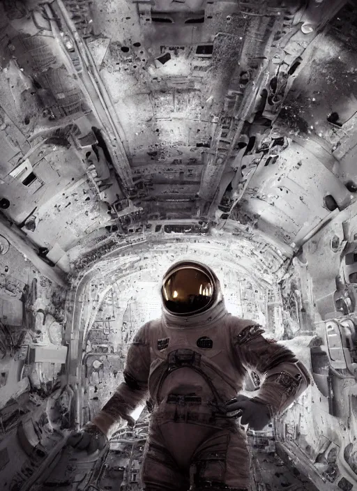 cgi poster by craig mullins astronaut in futuristic | Stable Diffusion ...