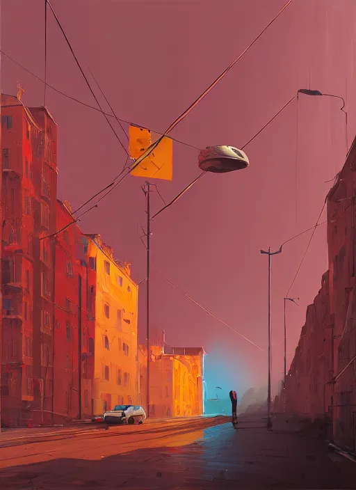 Image similar to alex andreev by alena aenami