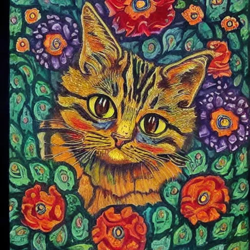 Prompt: a beautiful painting representative of the art style of louis wain