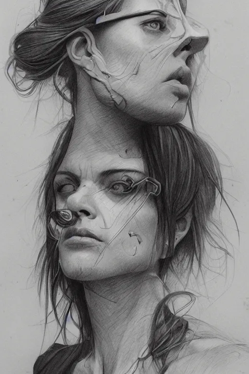 Image similar to Pencil drawing by Joao Ruas