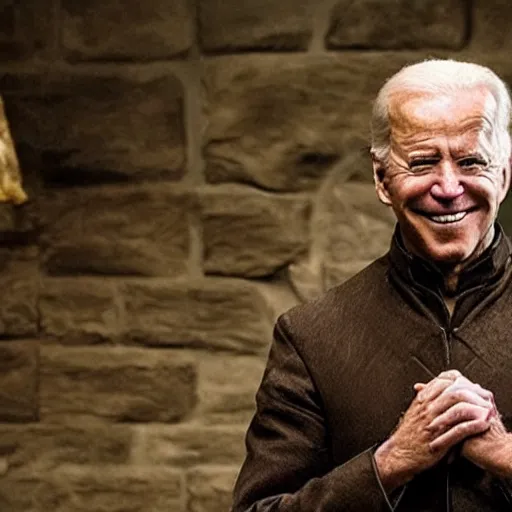 Image similar to Joe Biden as Ned Stark Game of Thrones.