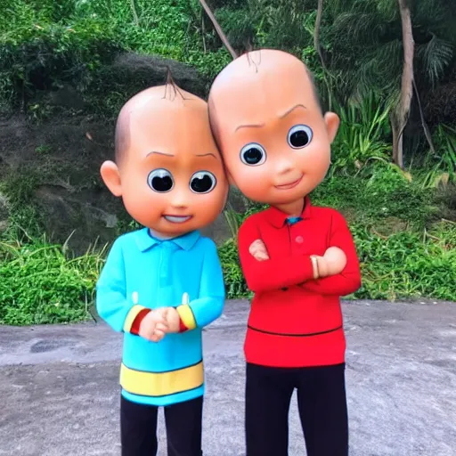 Prompt: upin ipin