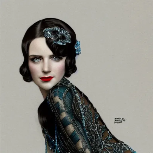 Image similar to full figure ultra realistic illustration, aaron paul wearing a 1 9 2 0 s flapper dress, 1 9 2 0 s hair, 1 9 2 0 s brooklyn, intricate, elegant, highly detailed, digital painting, artstation, concept art, smooth, sharp focus, illustration, art by artgerm and greg rutkowski and alphonse mucha