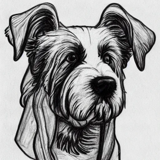 Image similar to cappacinno froth art top drawing of a dog