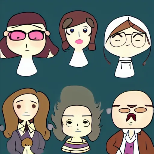 Image similar to a beautiful scrinshort of wedding couple in style of gravity falls cartoon, coherent symmetrical faces