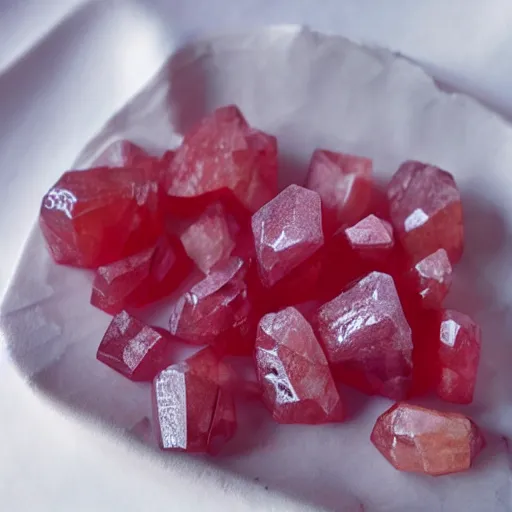 Image similar to quartz cinnabar crystals