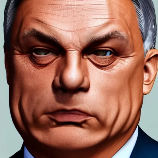 Prompt: hungarian prime minister viktor orban, highly detailed face, 3 d photorealistic render, octane, high resolution, 8 k