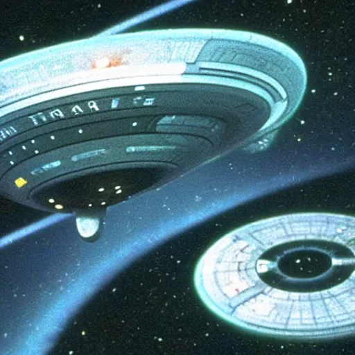 Prompt: Still image from Star Trek The Next Generation