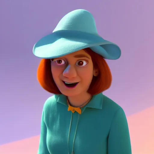 Prompt: amma watson as a pixar character, 8 k, pixar render