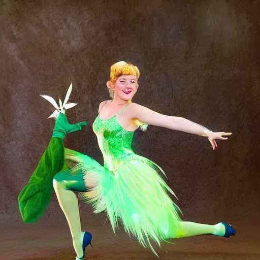 Image similar to christina hendrick as tinkerbell,