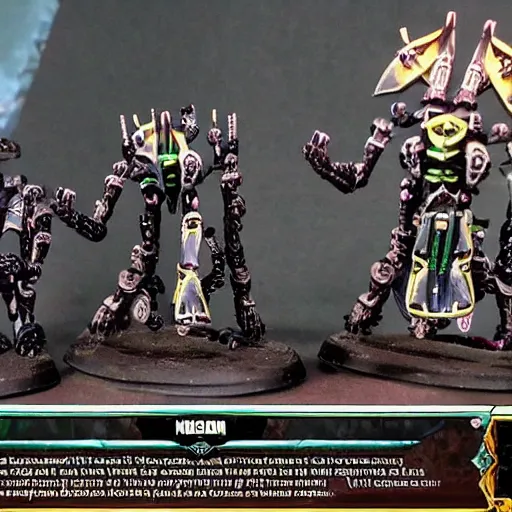 Image similar to necron doing as others look on in awe