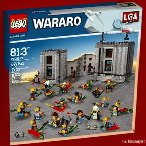 Image similar to war in mexico Lego set