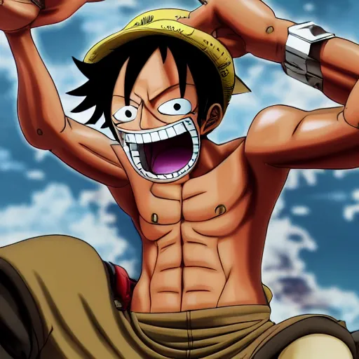 Prompt: a photo of franky the cyborg from one piece, hyper realistic face, cinematic, long shot, hyper deatiled, 8 k resolution, sharp lends, wide lens