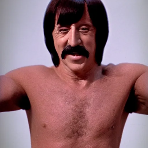 Image similar to sonny bono as the sun with a face photo