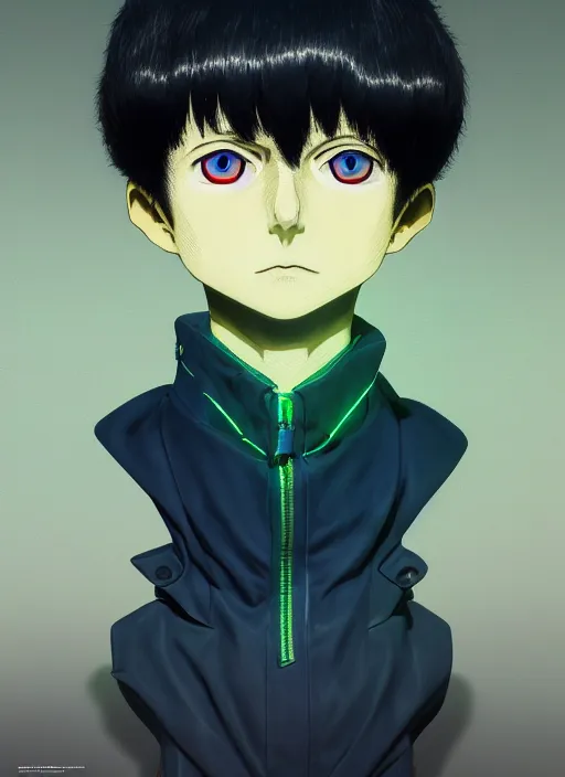 Image similar to mob psycho 1 0 0, naturel, hyper detailed, digital art, trending in artstation, cinematic lighting, studio quality, smooth render, unreal engine 5 rendered, octane rendered, art style by klimt and nixeu and ian sprigger and wlop and krenz cushart.