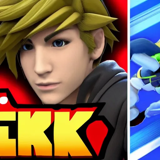 Image similar to xqc in super smash brothers, 4k, high detail, high-resolution photograph, professional photography, ultra-detail